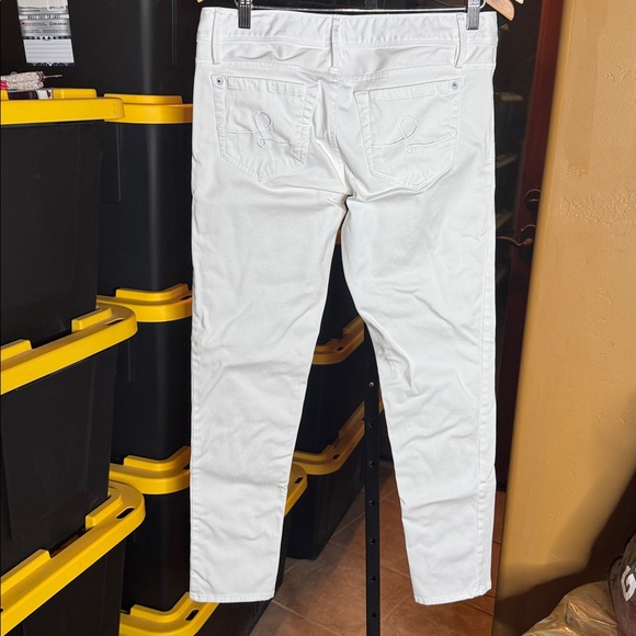 NWT Lilly Pulitzer Worth Skinny Jean Resort White Size 6 - Picture 9 of 15